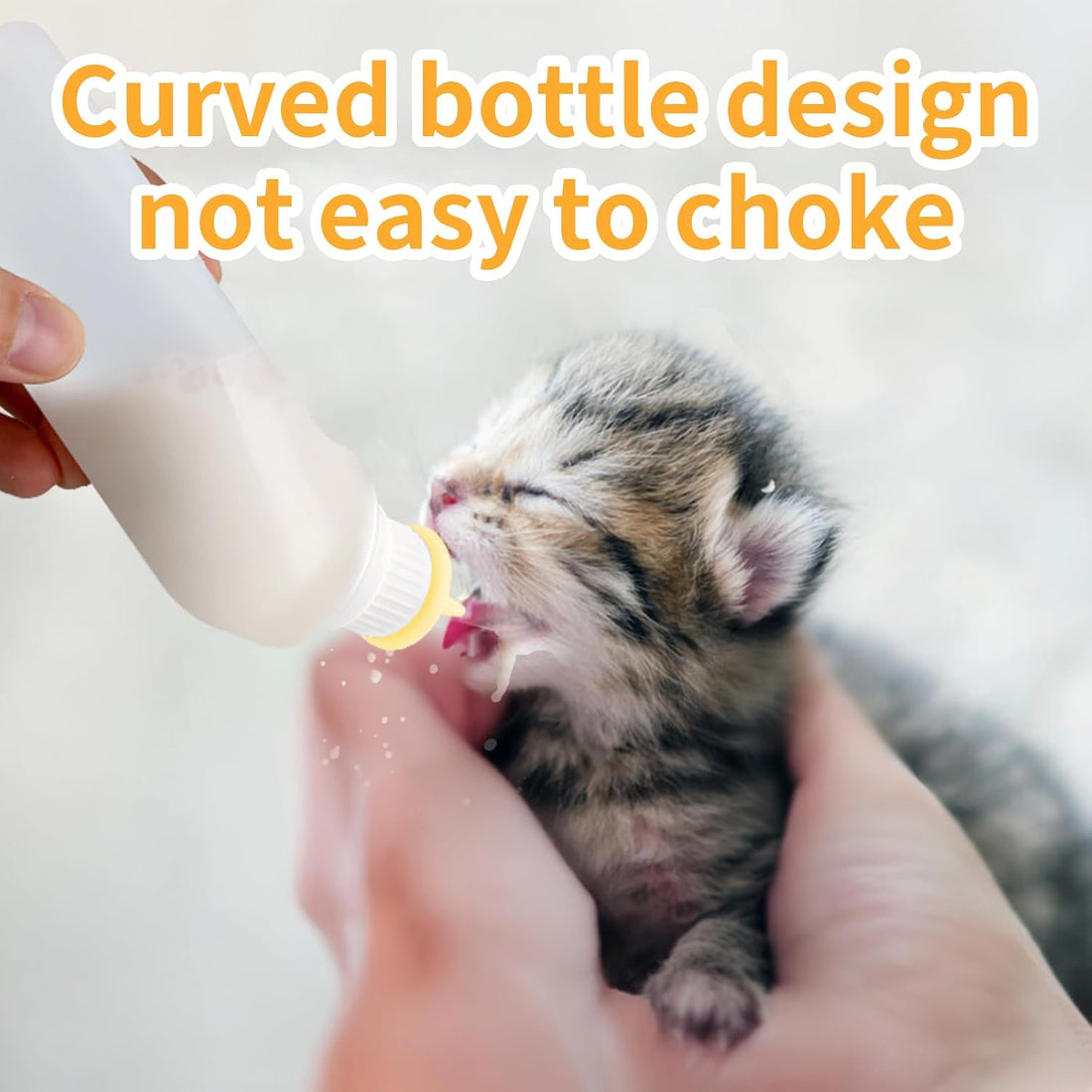 5Pack Kitten Bottle for Nursing Puppy Milk Kitten Bottles Feeding Kit