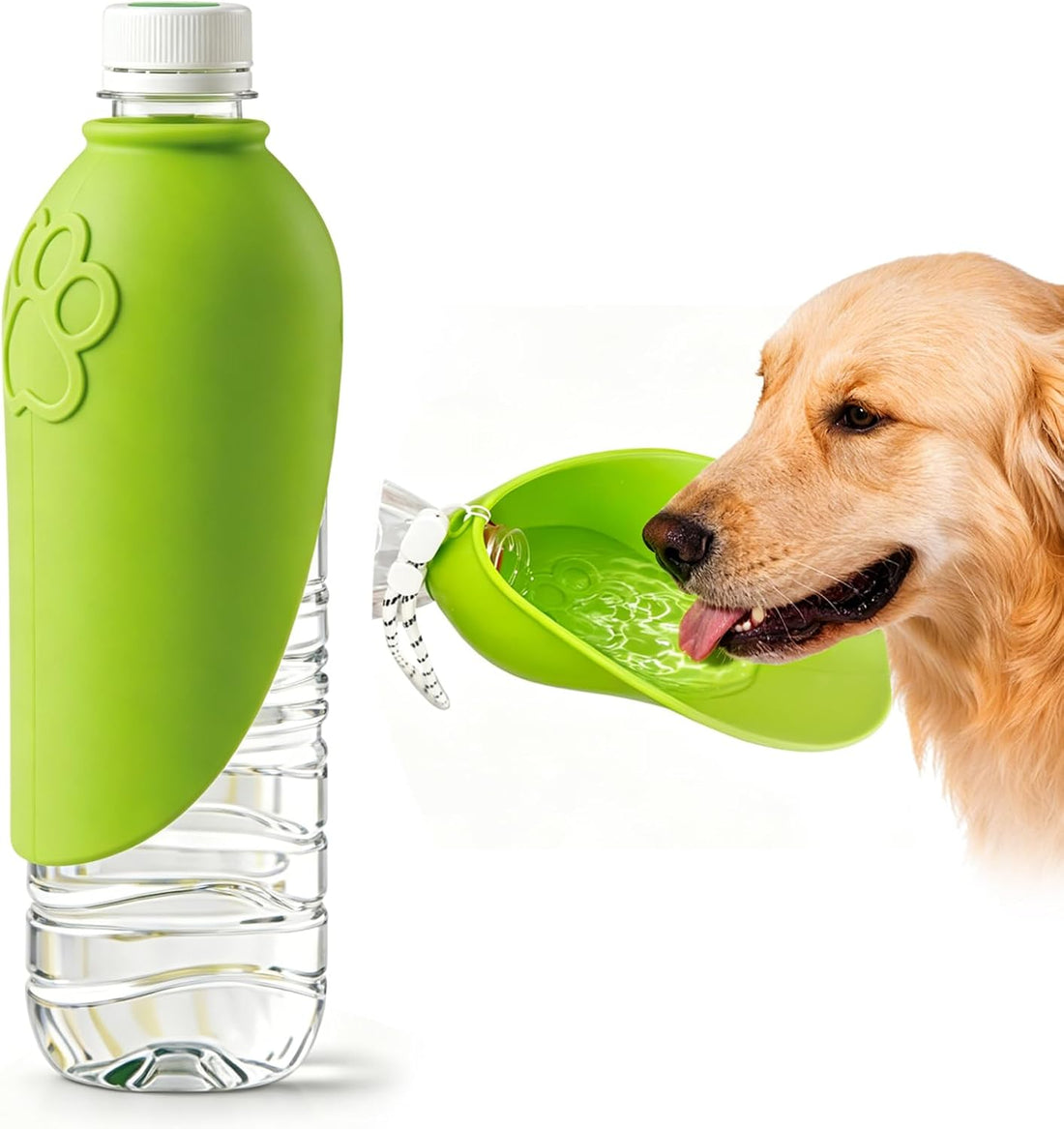 Portable Dog Water Bottle Attachment