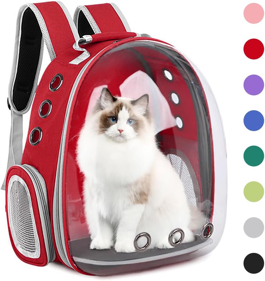 Pet Backpack Carrier,Bubble Backpack Cat Carrier,Pets and Small