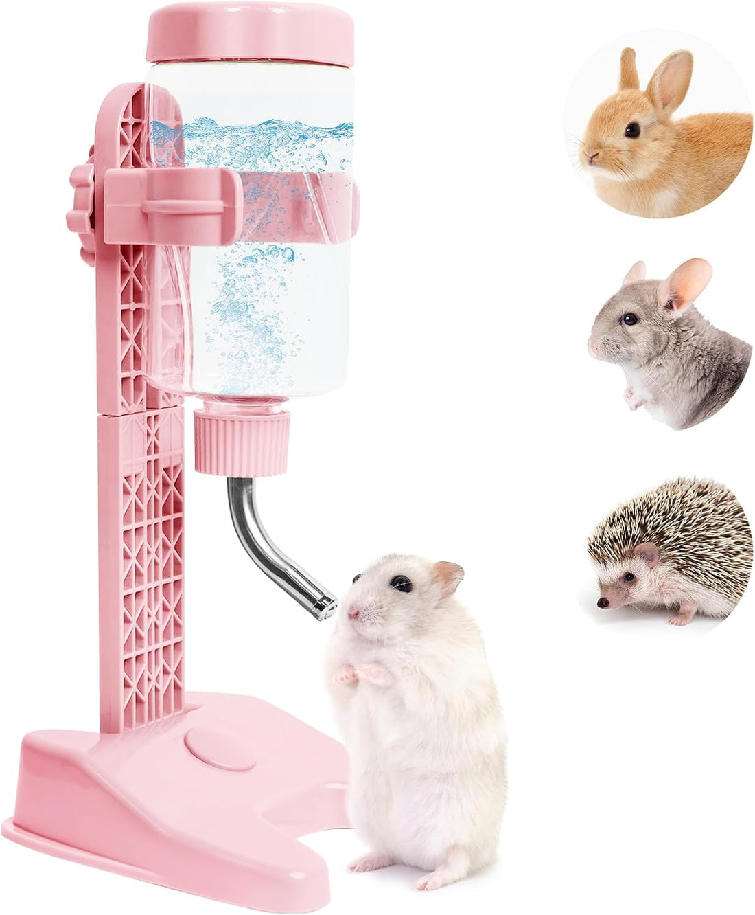 VANNON Pet Standing Water Dispenser Top Fill Dog Water Bottle