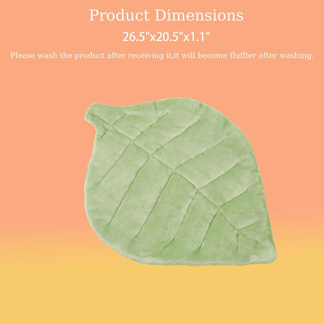 Nimorio Self Warming Cat Leaf Mat,Comfortable Soft Fabric Breathable