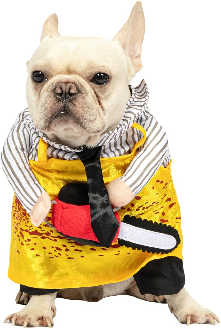 NACOCO Halloween Dog Chainsaw Costume
