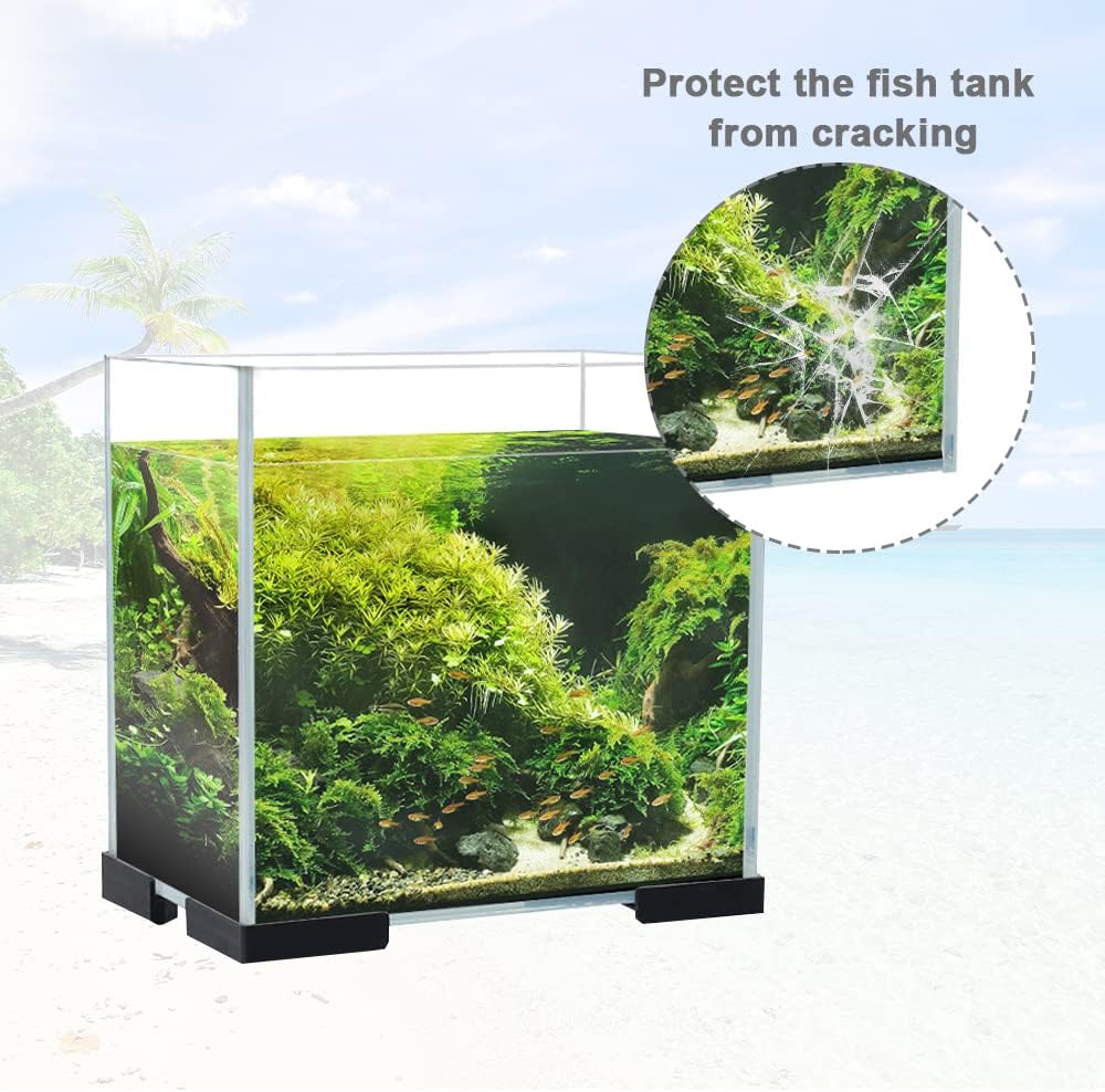Aquarium Corner Protectors - 8pcs Anti-Vibration & Anti-Skid Pads