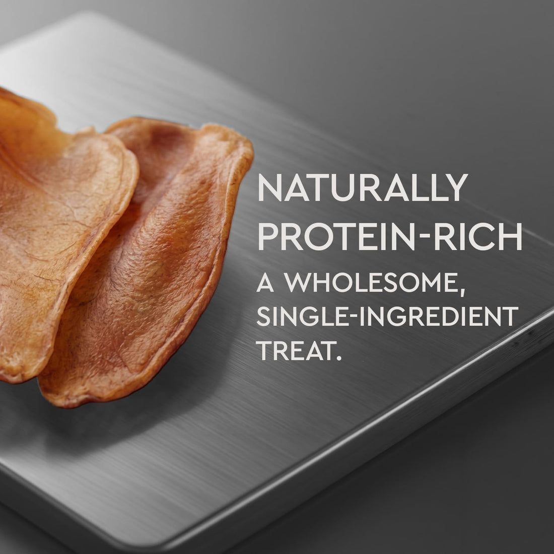 Whole Pig Ears for Dogs, 25-Pack