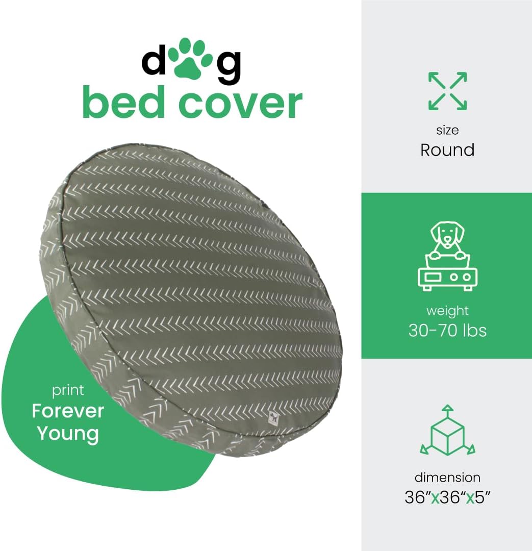 Molly Mutt Forever Young Dog Bed Duvet Cover