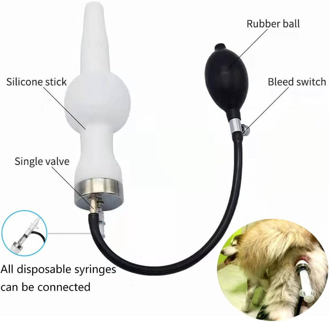 Dog Artificial Insemination Kit for 44-88 lb Dogs in Home Breeding