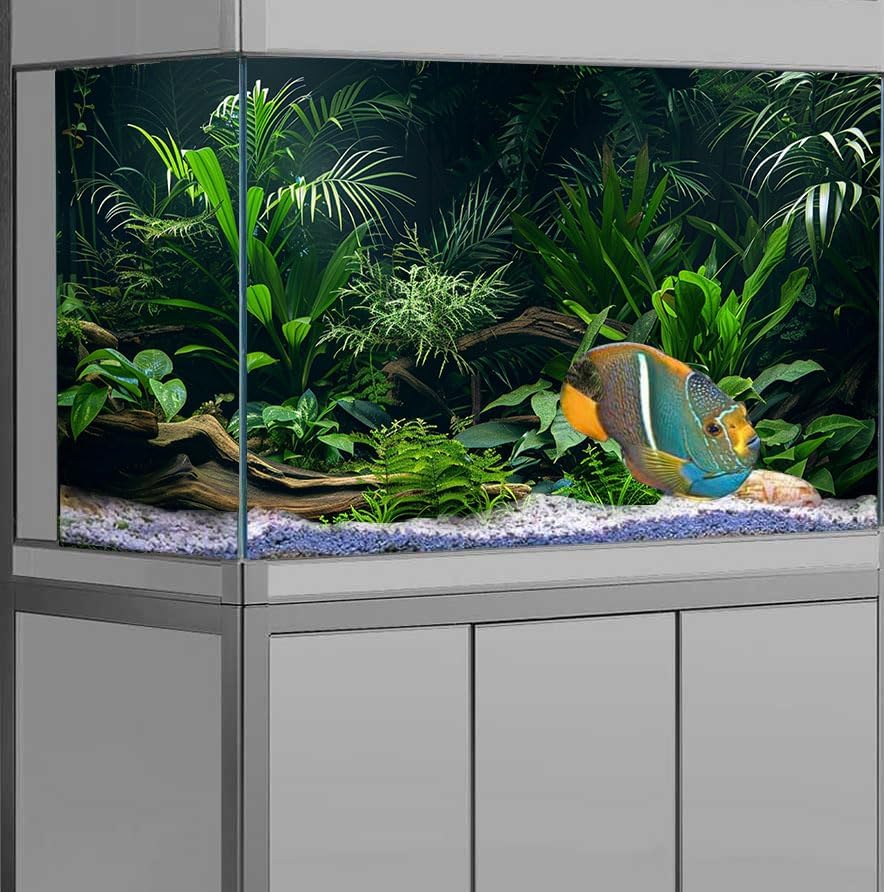 Aquarium Background, Aquatic Plant River Bed & Lake Tropical Undersea