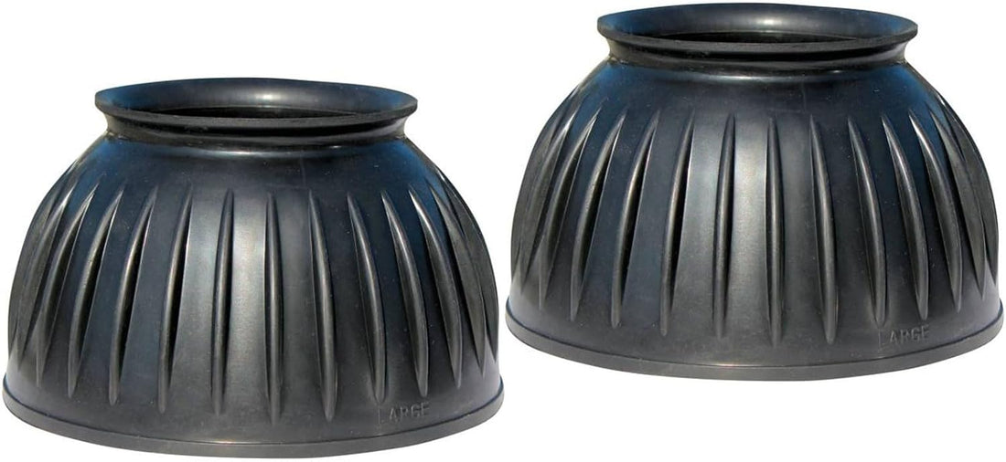 Professional's Choice Pull On Rubber Bell Boots for Horses
