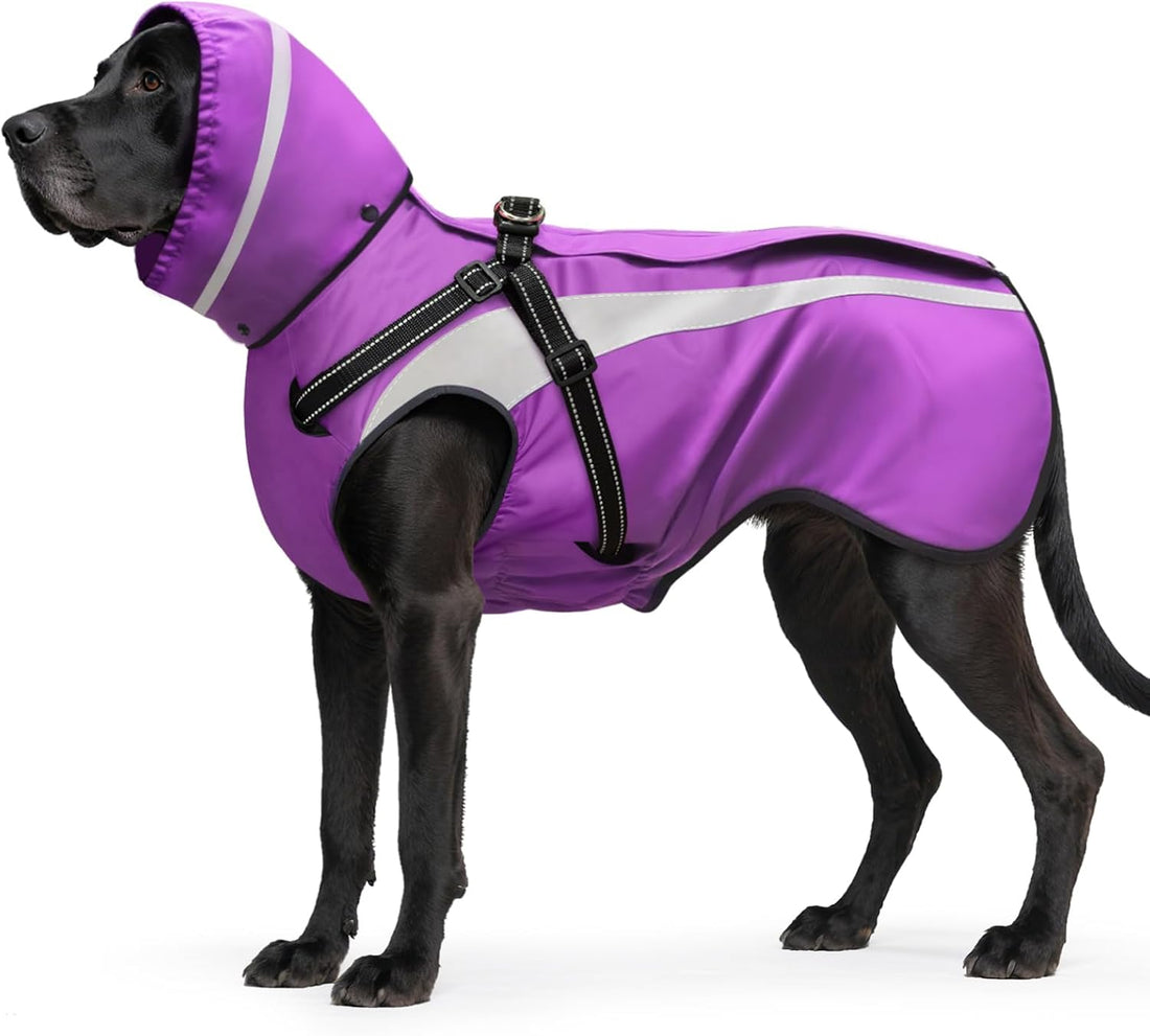 Dog Raincoat Waterproof Raincoats for Dog Reflective Dogs Rain