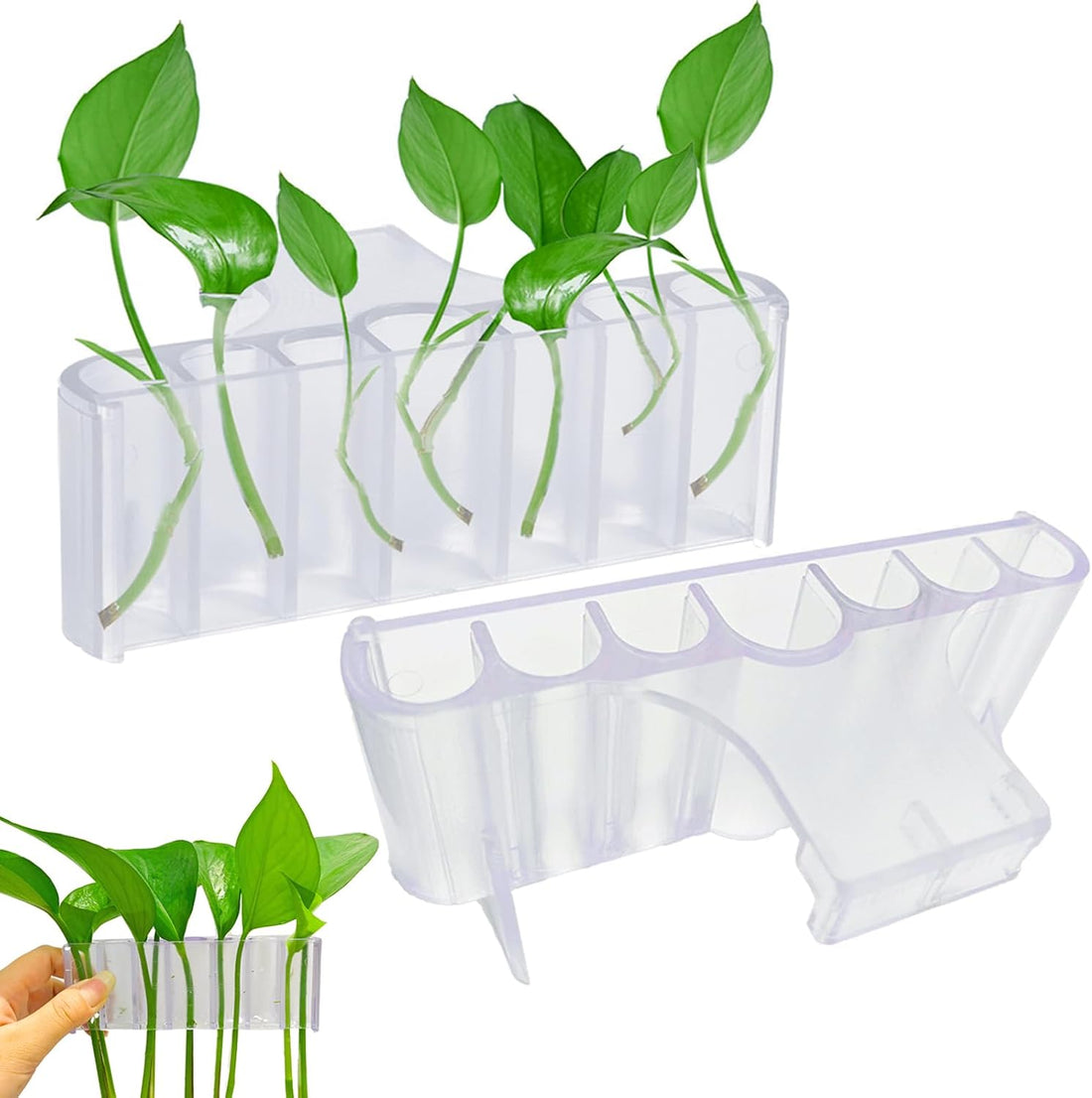 2PC 7 Holes Upgraded Aquarium Plant Holder