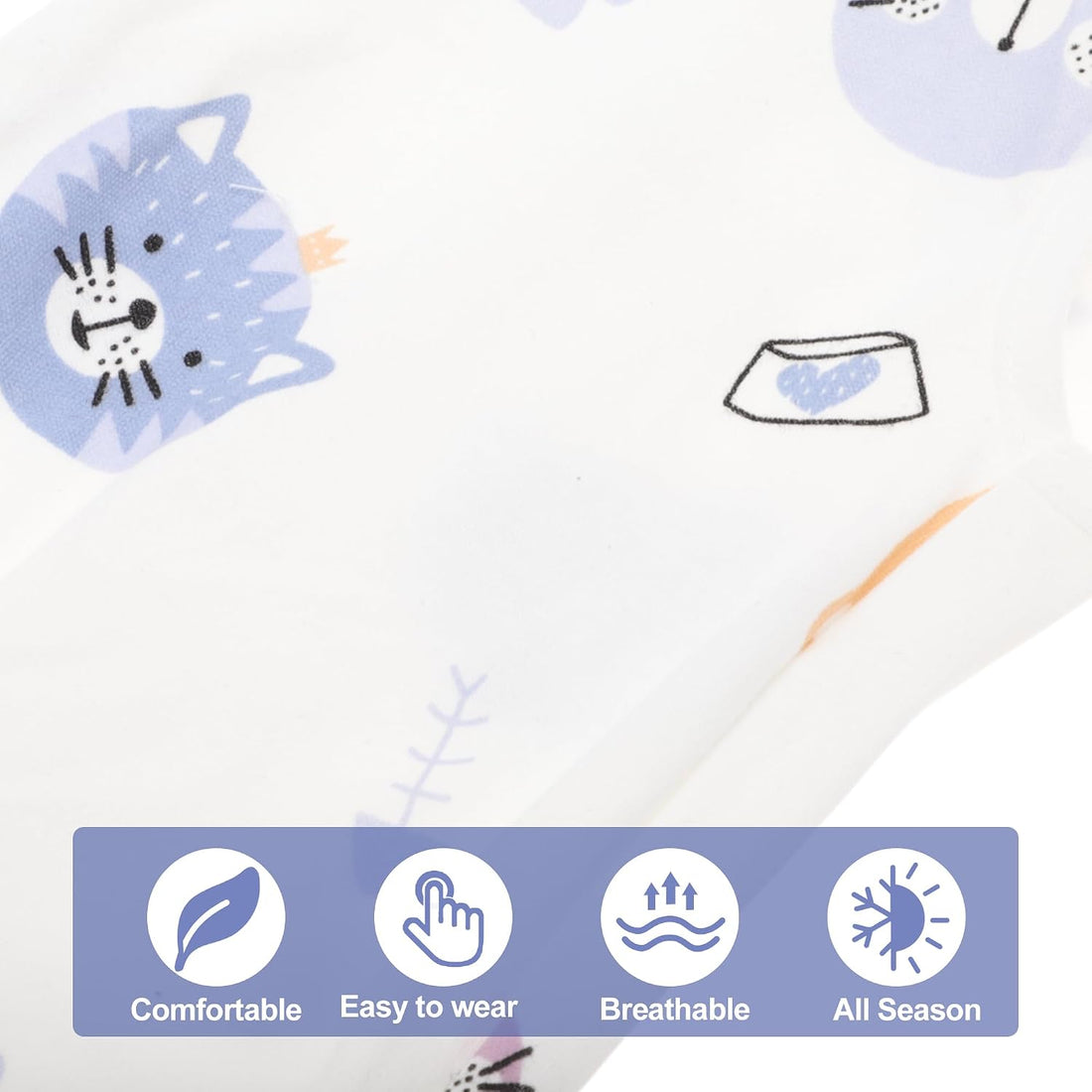 Cat Recovery Suit, Soft Breathable Cat Surgeries Suit