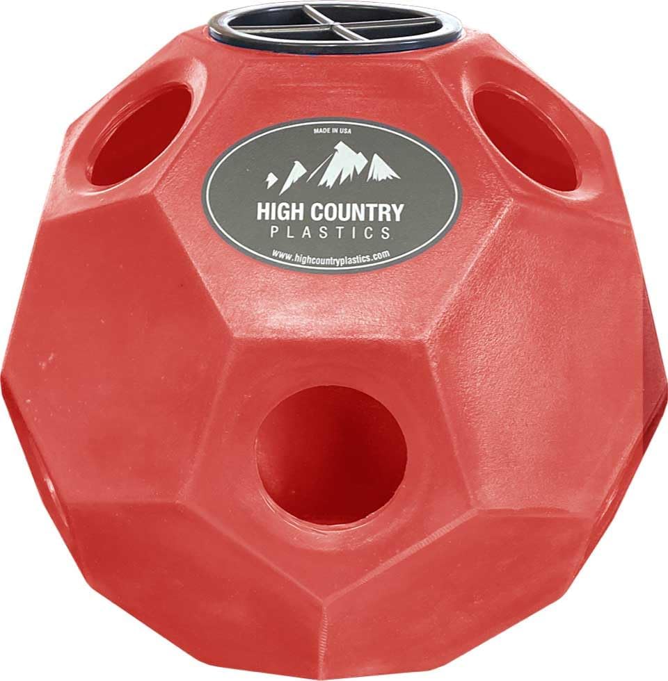 High Country Plastics Hay Play Ball
