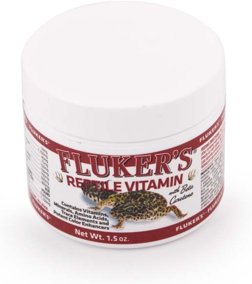 Fluker's Repta Vitamin, Reptile Supplement With Beta Carotene, 2.5 oz