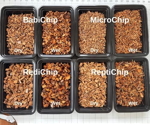 BabiChip Coconut Chip Substrate for Reptiles 12 Quart Loose Small