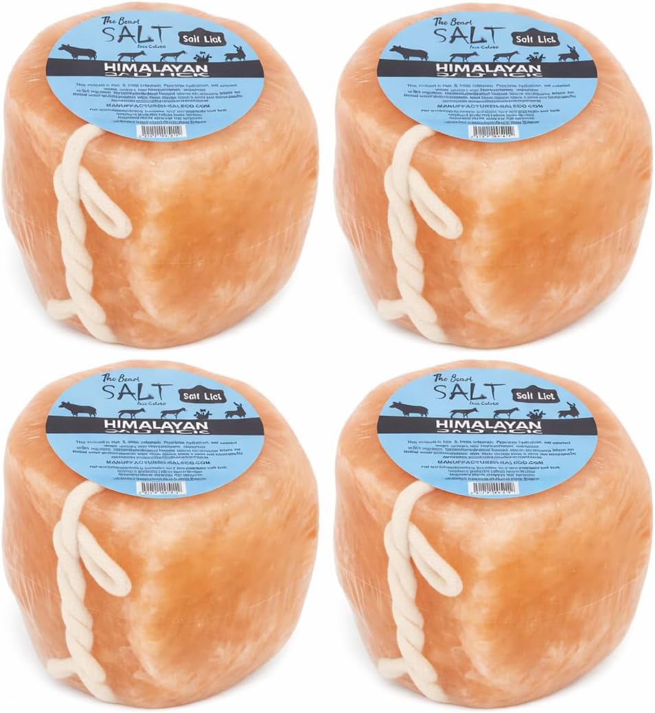 100% Organic Himalayan Salt Lick Provides Essential Minerals for Your