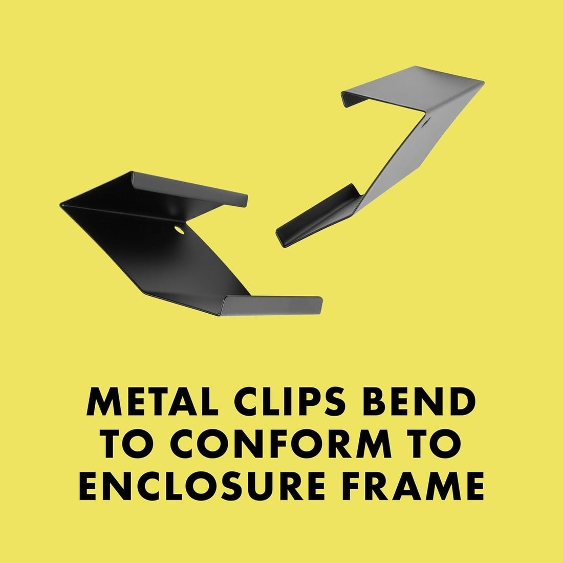 Zilla Heavy Duty Screen Clips for Terrarium, Small, 2 Pack