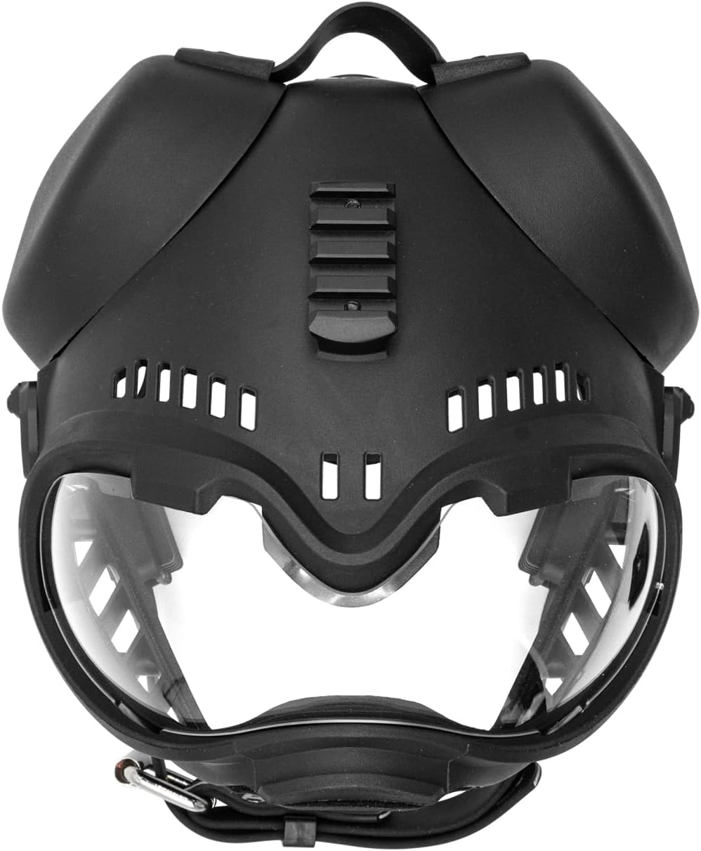 K9 Tactical Dog Helmet with Goggles, Earmuffs Protection Set