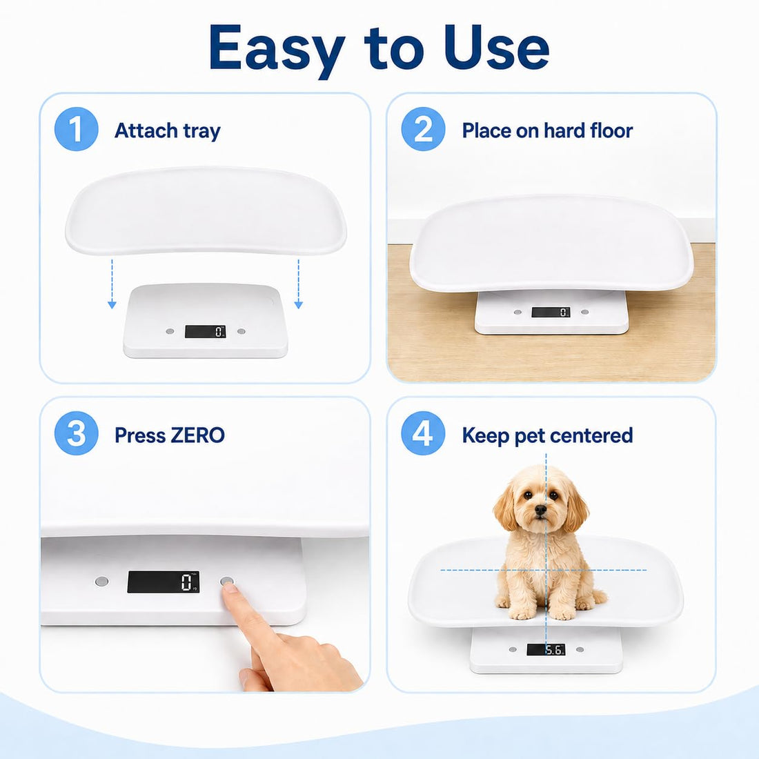 Puppy Scale for Newborn Puppies & Kittens