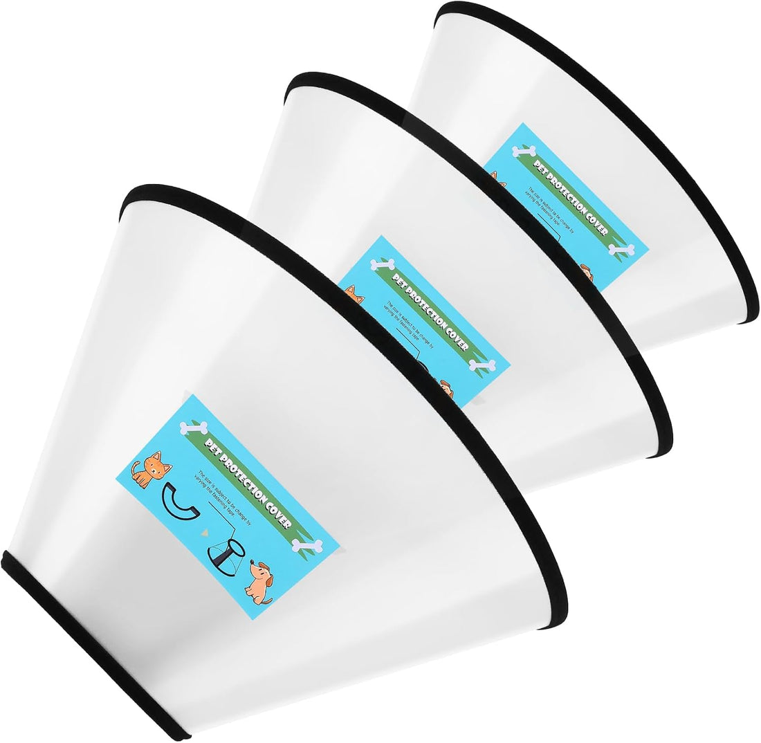 GLADOG Soft Dog Cone Collar – 3 Similar Sizes per Set for Better Fit