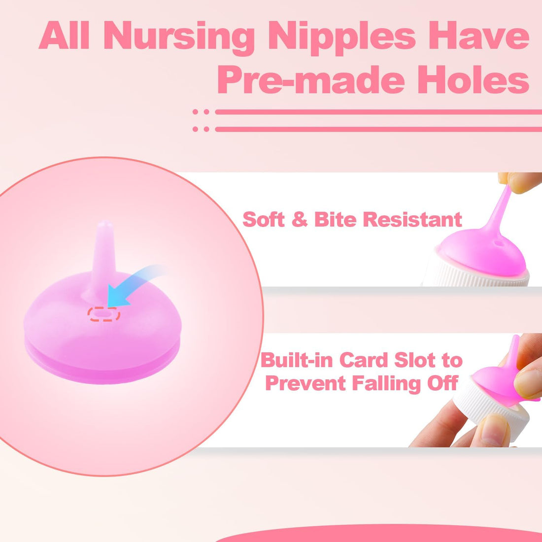 Xuanda Kitten Bottle Feeding kit with Feeding Nipple and Syringe