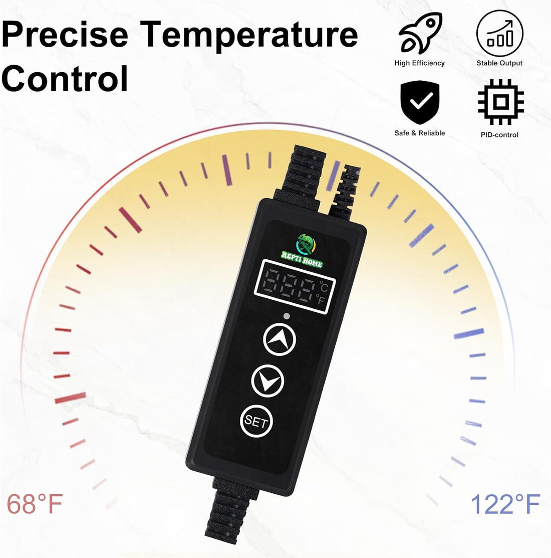 Reptile Dimming Thermostat, PID Thermostats for Reptile Tanks