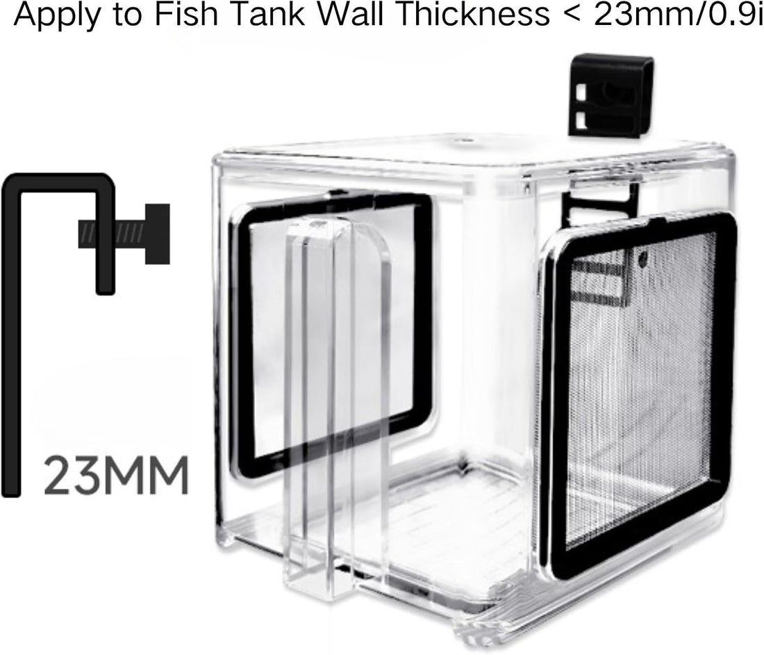 Saim Breeder Box for Fish Tank,Isolation Box,Hanging Aquarium