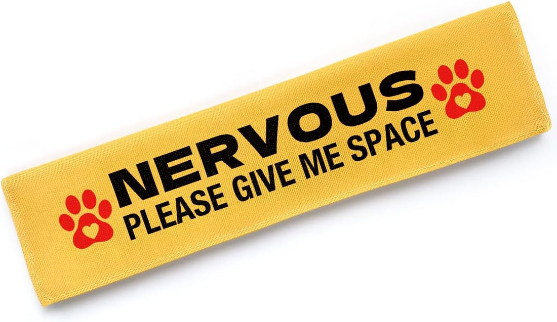 Give Me Space Leash Sleeve, Funny Do Not Pet Reactive Dog Patch