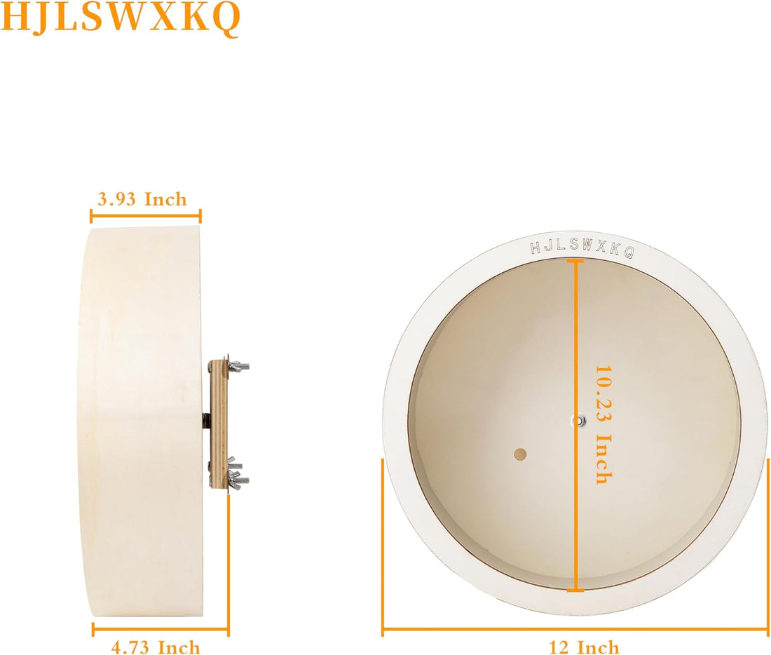 12 inch Wall Mount Wooden Hamster Wheel,Removable Washable Track