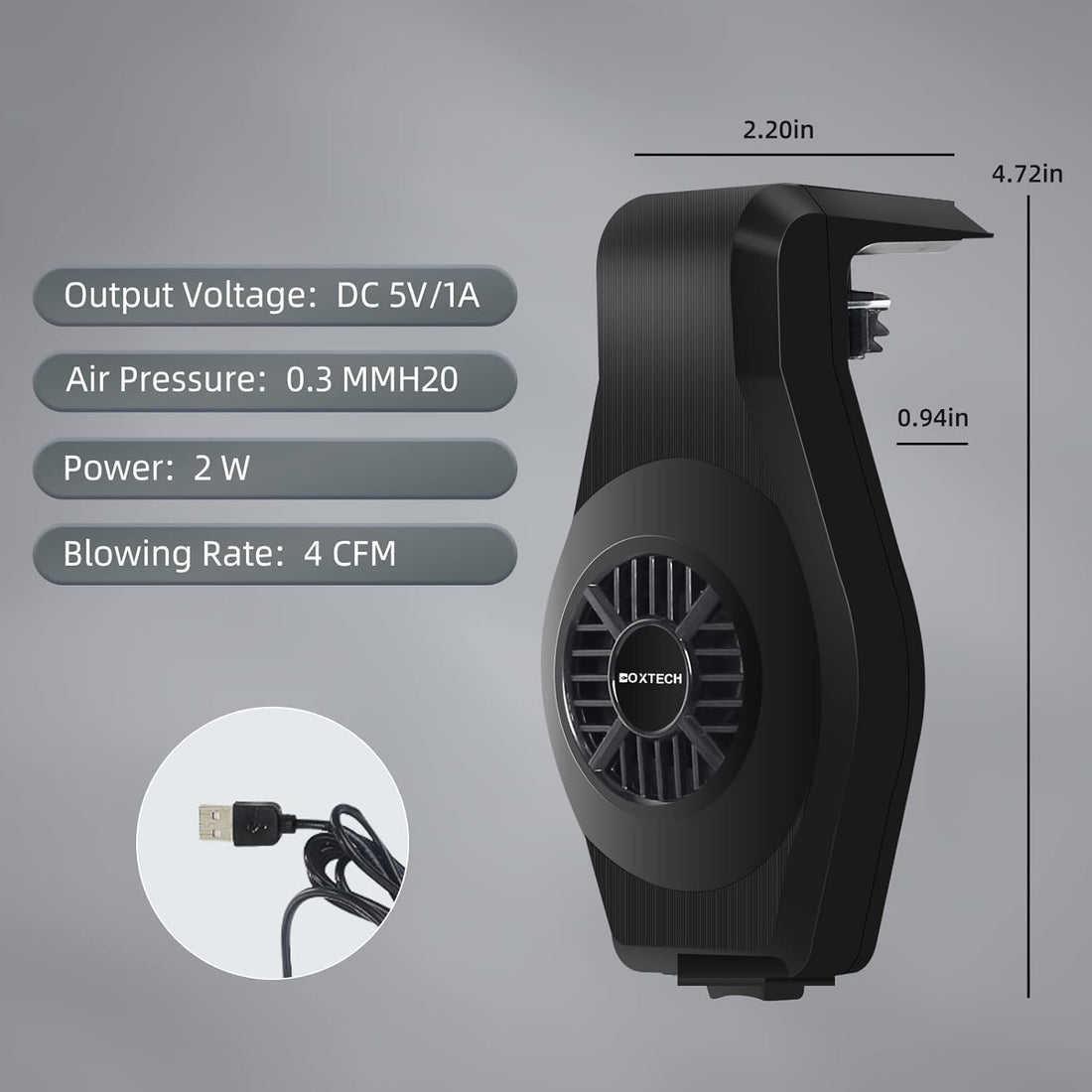 UPETTOOLS Aquarium Cooling Fan, 7-15 Gal Fish Tank Chiller