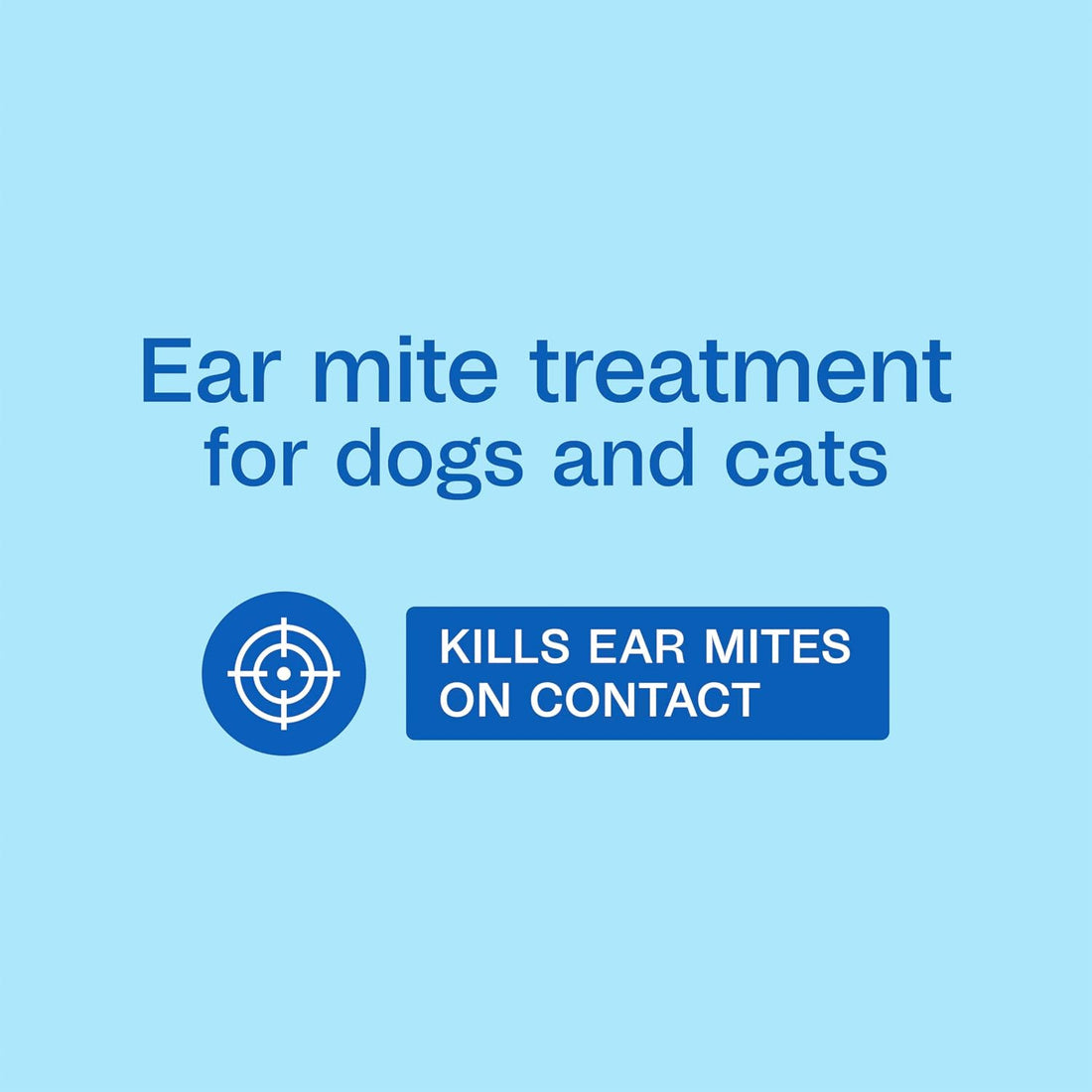 ADAMS Ear Mite Treatment for Dogs, Cats, Puppies & Kittens