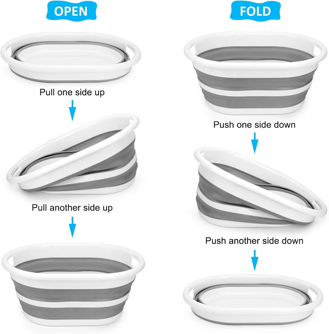 ddLUCK Multi-Functional Collapsible Pet Bathtub