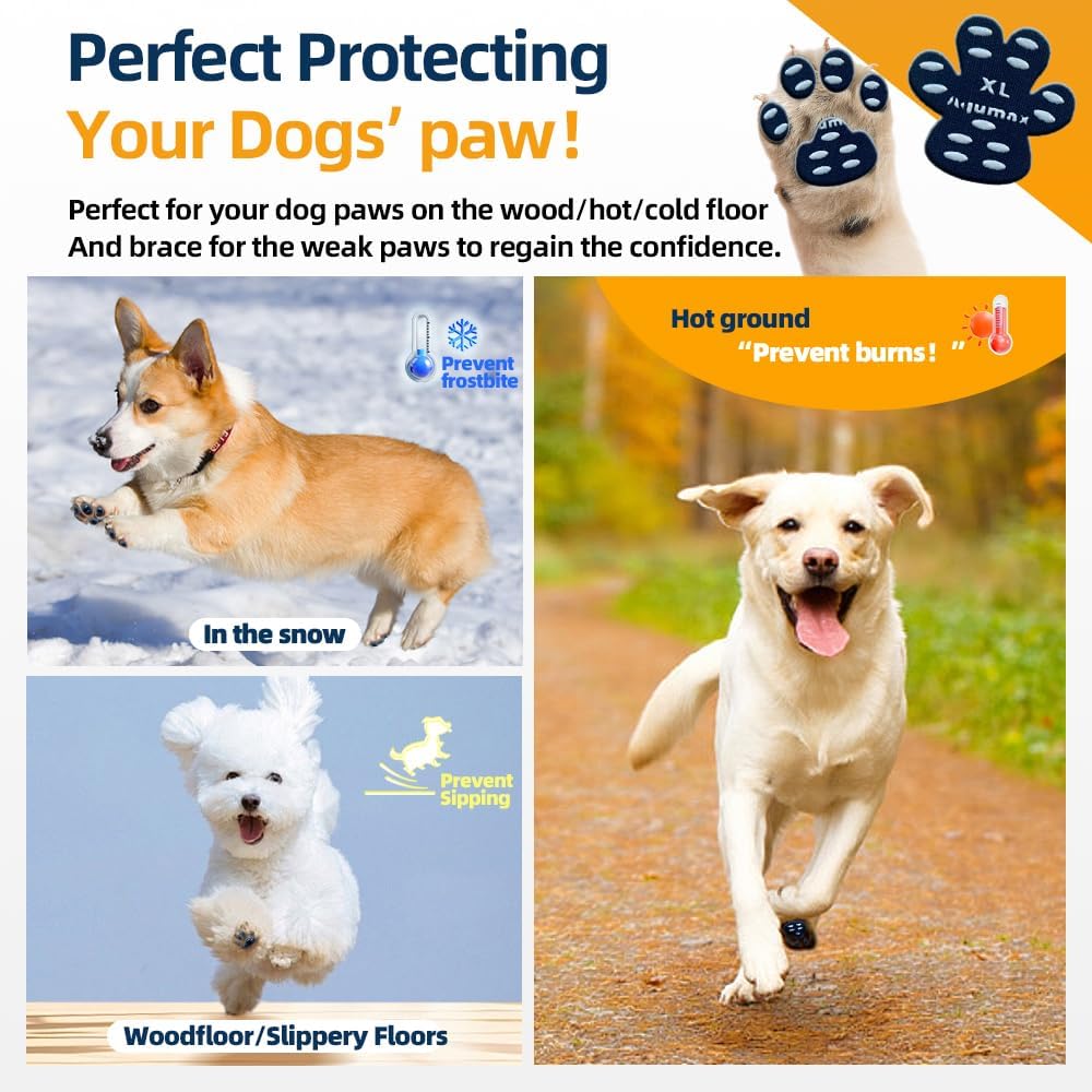 Dog Paw Protector Gripper Traction Pads,Dog Paw Covers,Foot Stickers