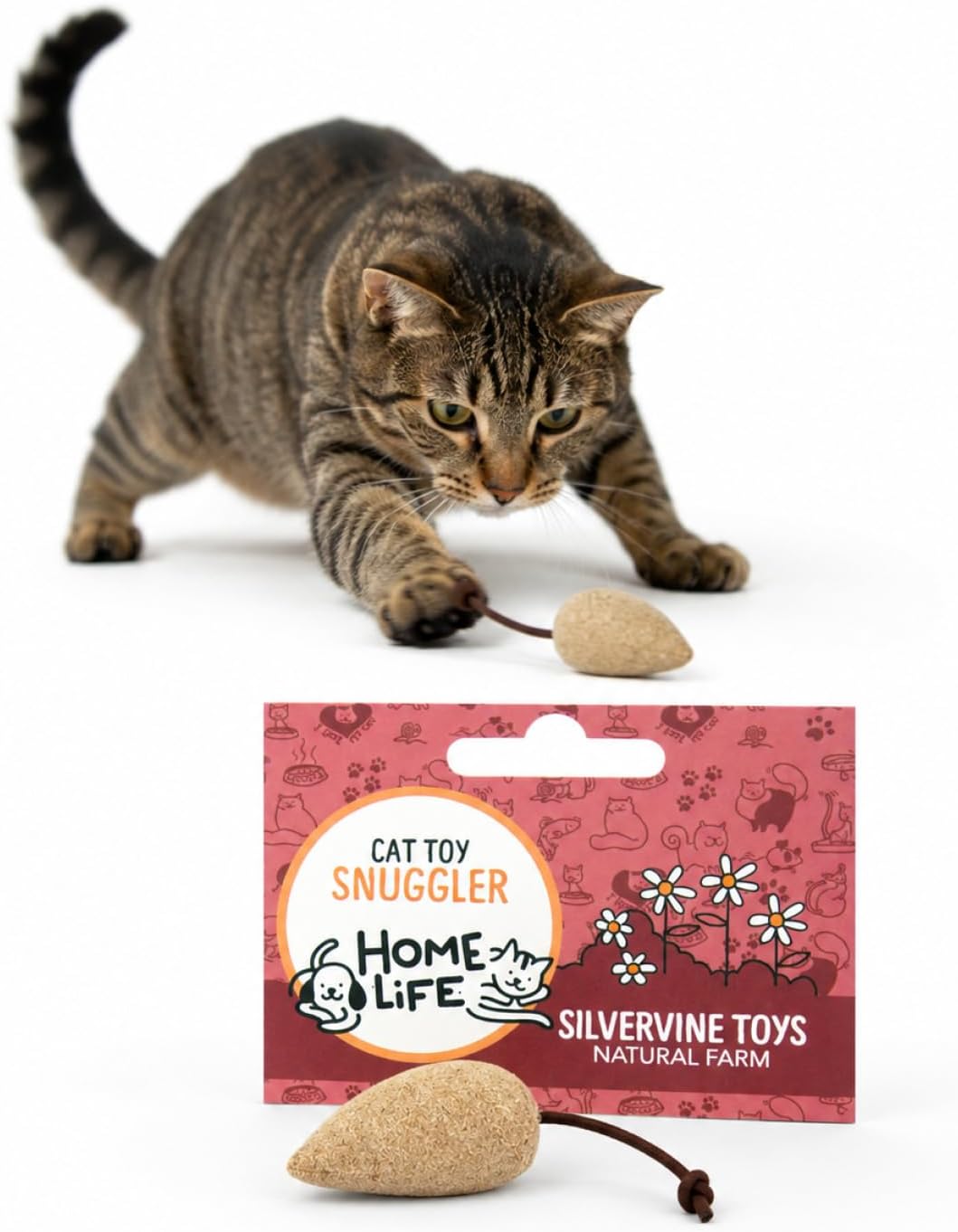 HomeLife Pet Snuggler Cat Toy – 100% Natural Silvervine Cat Toy