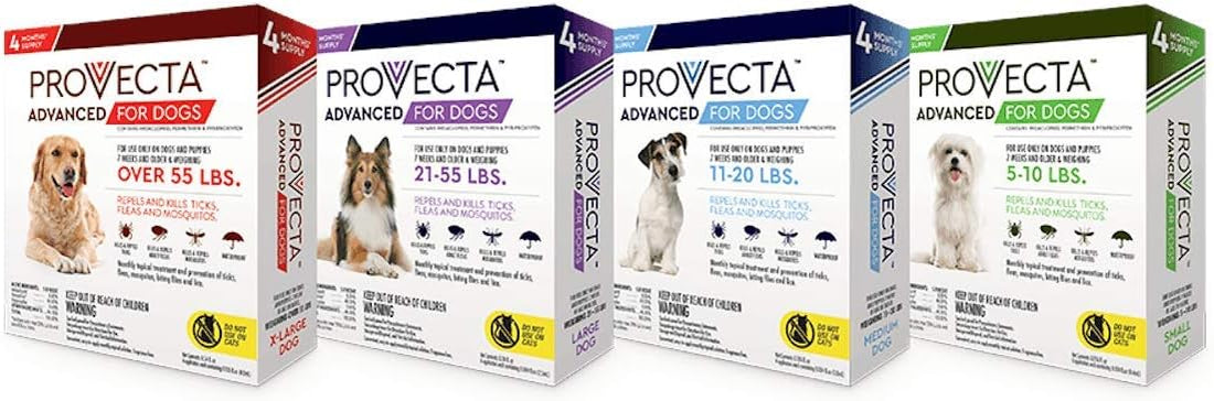 Provecta 4 Doses Advanced for Dogs