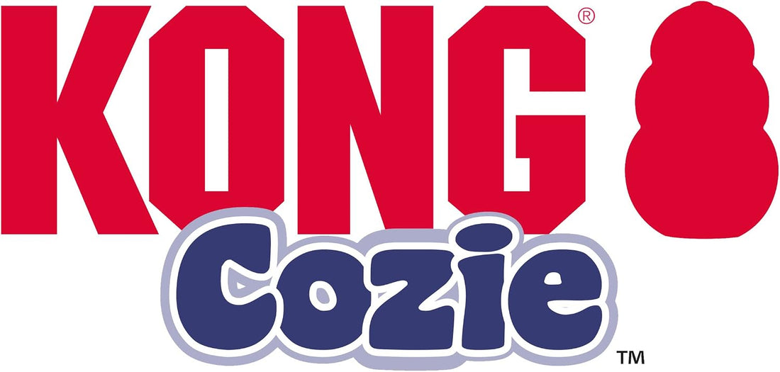 KONG - Cozie Ali Alligator - Indoor Cuddle Squeaky Plush Dog Toy