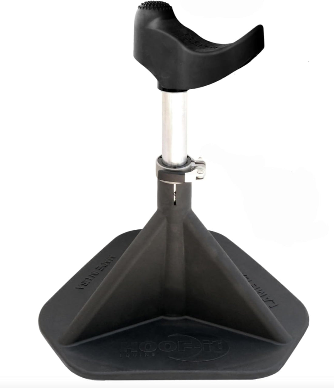HOOF-IT Blacksmith Farrier Horse Hoof Stand, Black