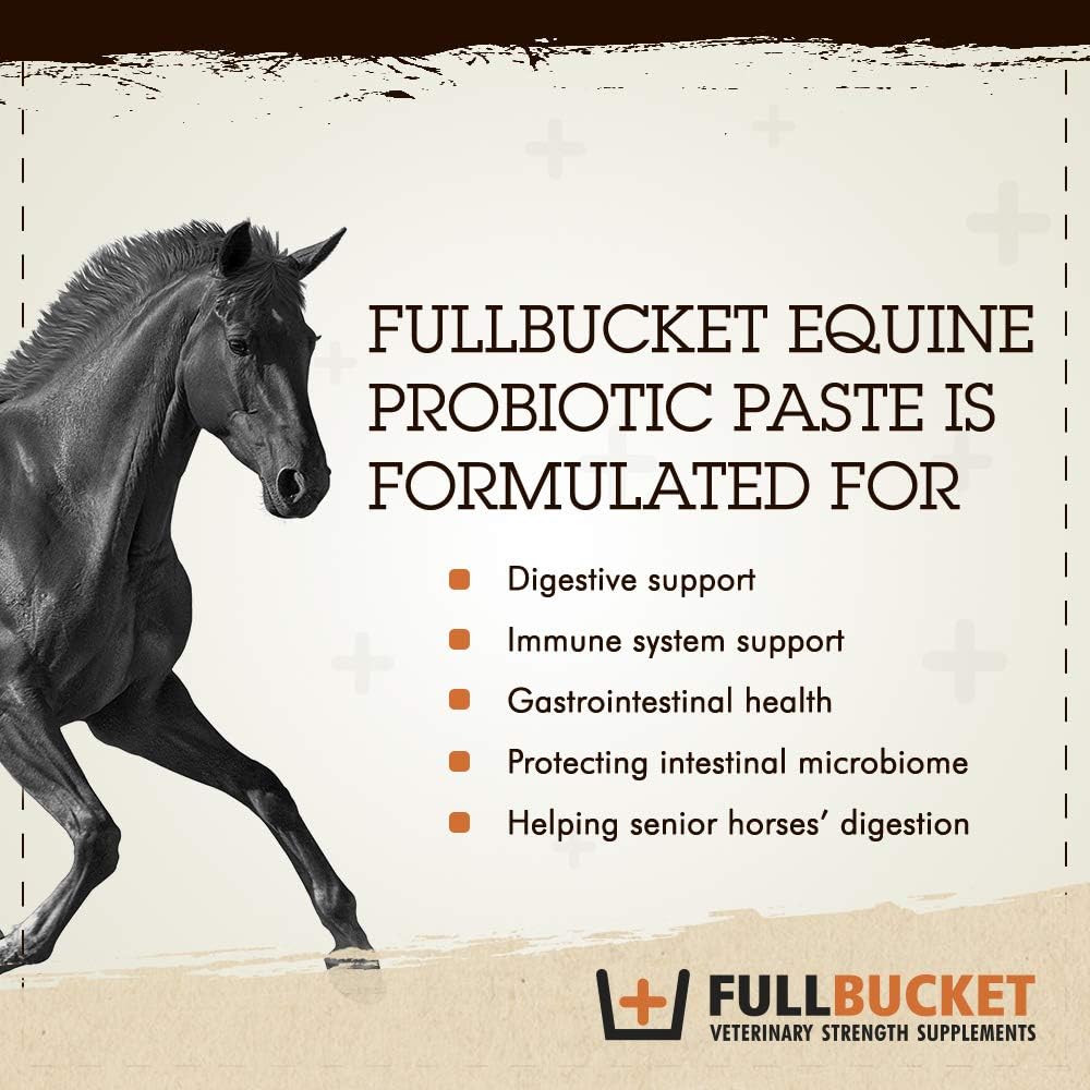 Fullbucket Health Equine Probiotic Paste 32.5CC