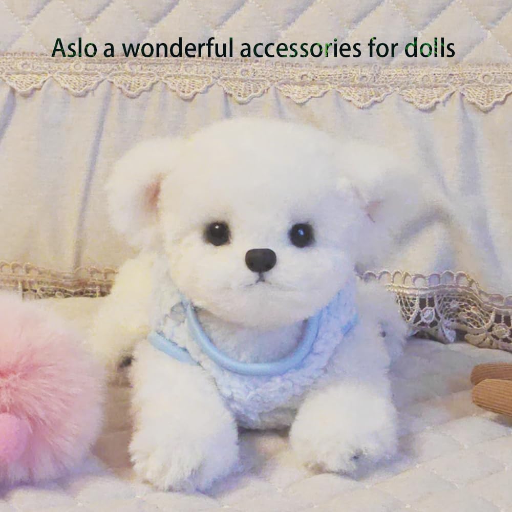 ANIAC 3PCS Extra Small Dog Clothes Girl Boy XXXS Dogs Sweater