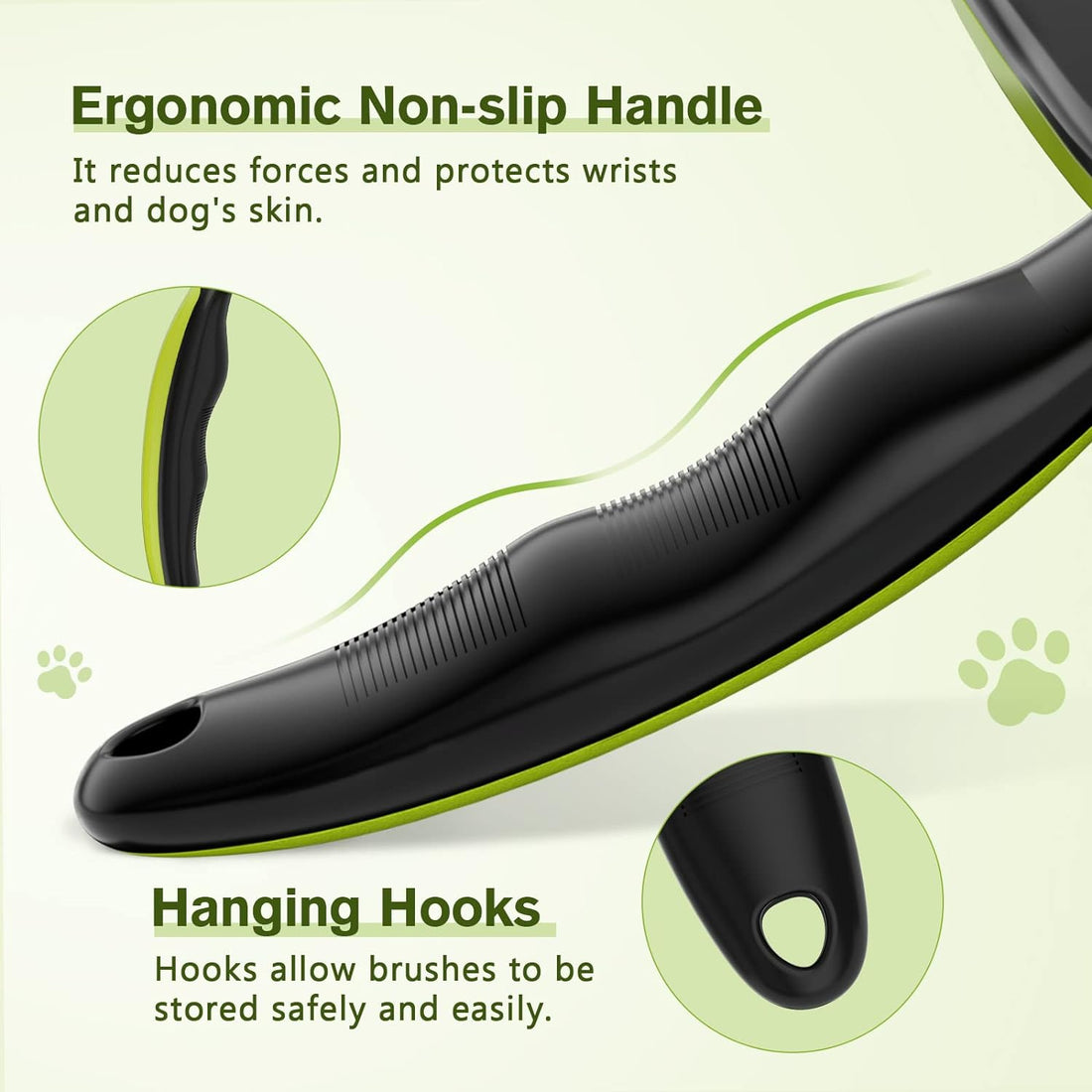 Pecute Self-Cleaning Slicker Brush for Dogs, Cats