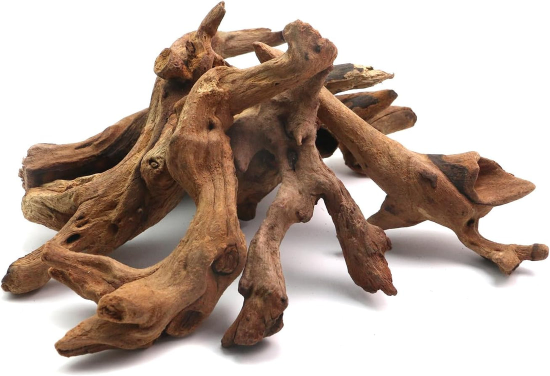5Pcs Real Natural Driftwood Length 3.93" to 5.9"