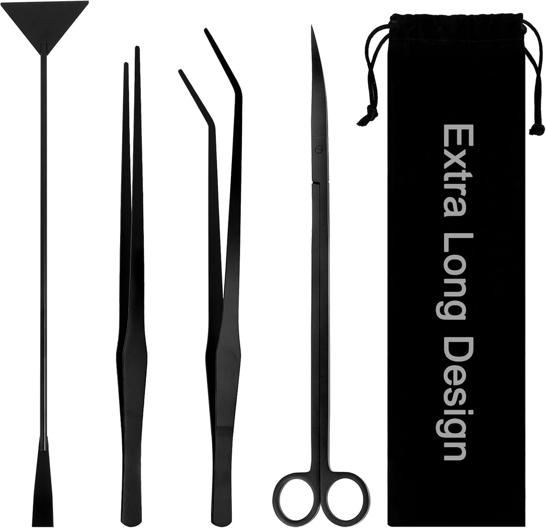 15Inch Extra Long Design Aquarium Aquascaping Tool Kit
