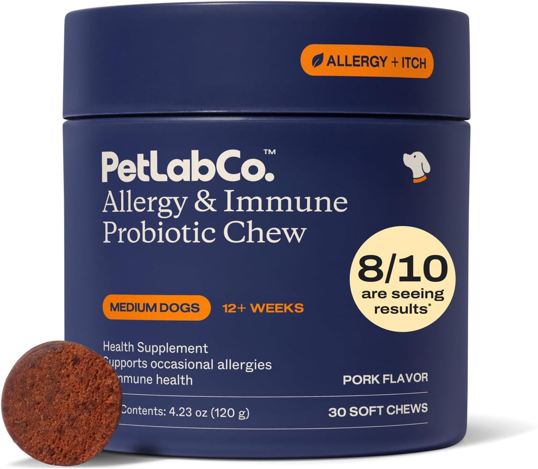 PetLab Co. Allergy & Immune Probiotic Chews, 30 Soft Chews