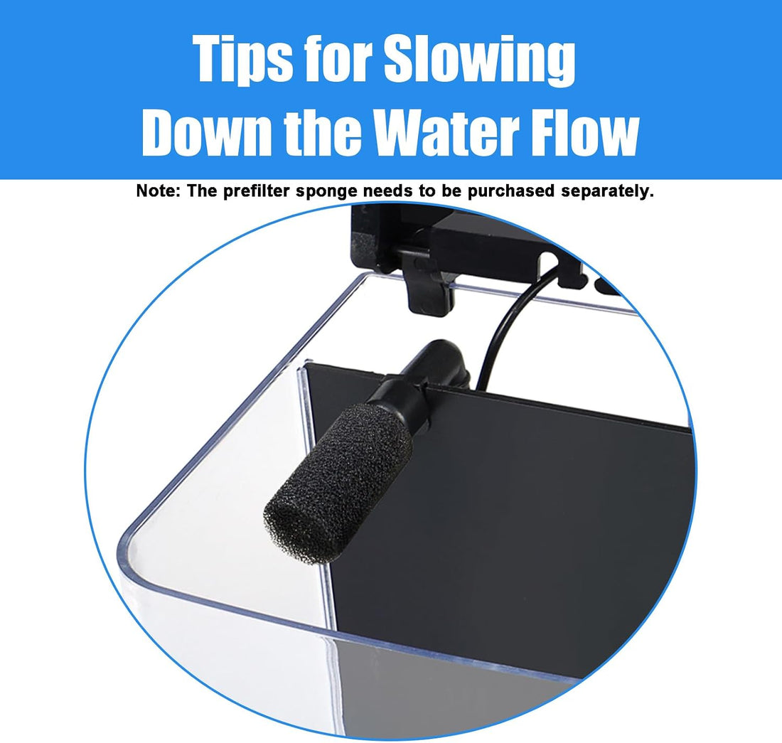 AQUANEAT Fish Tank, 1.2 Gallon Aquarium