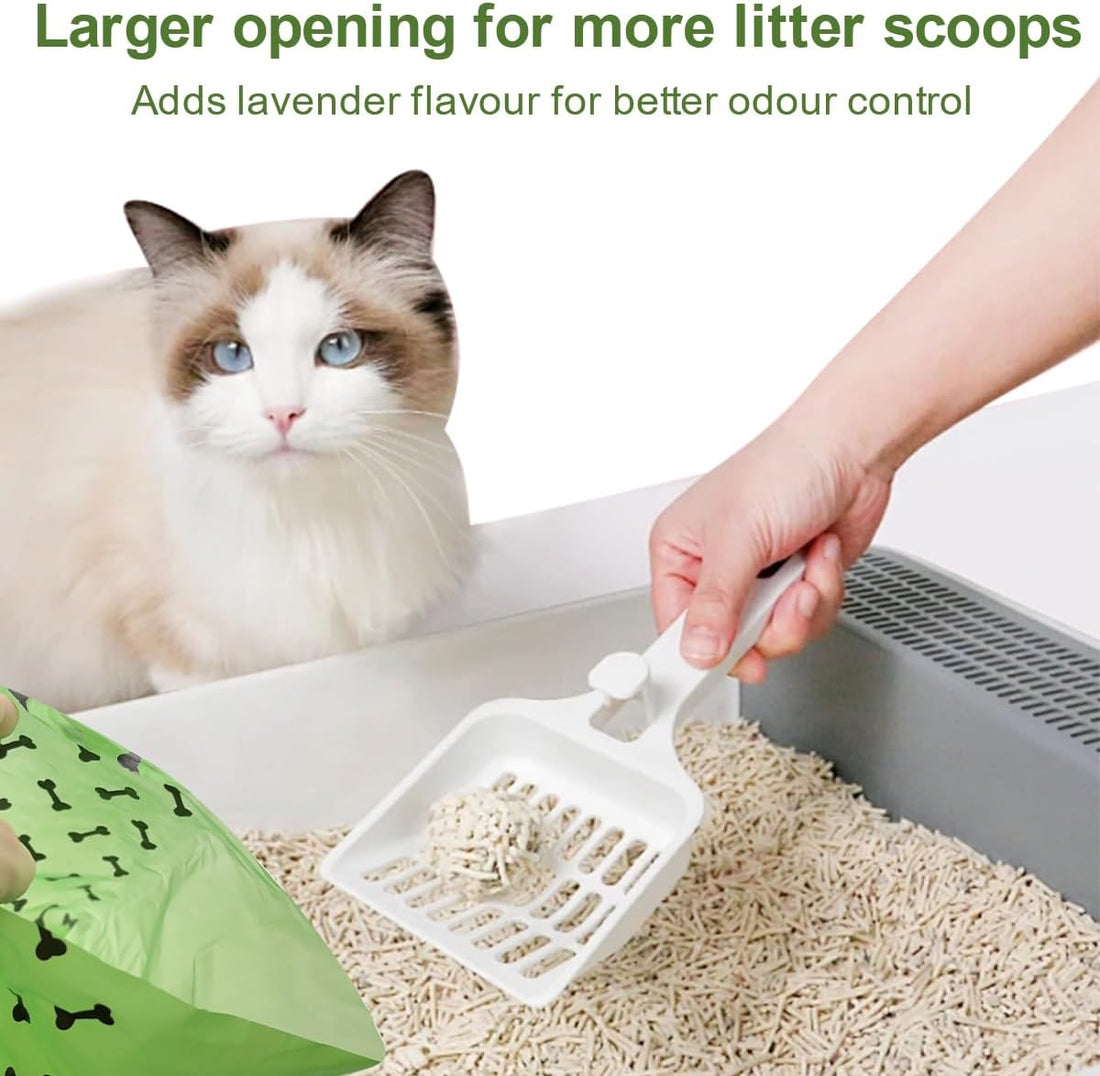 RMancipate Green Dog Poo Bags Lavender scent