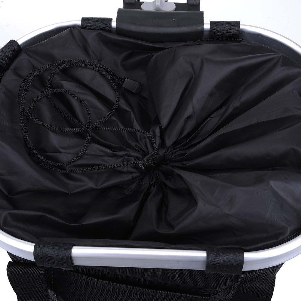 Pet Dog Bike Basket & Carrier Bag- Foldable Detachable Pet Travel