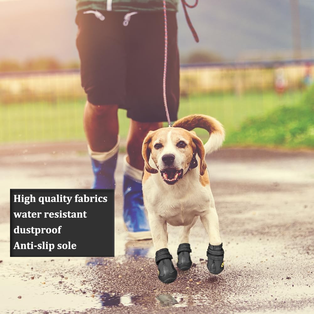 CovertSafe& Dog Boots & Paw Protectors Non-Slip Waterproof