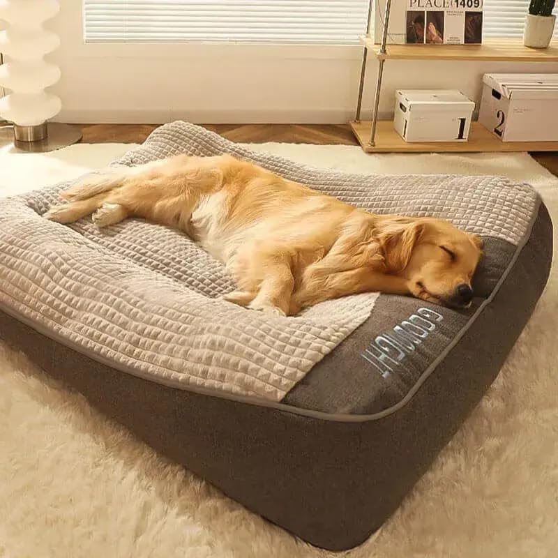 MRFLUFFYFRIEND™ Calming Dog Cushion Bed