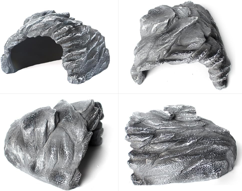 Reptile Corner Cave with Climbing Top, 6.7 x 7.87 Inch