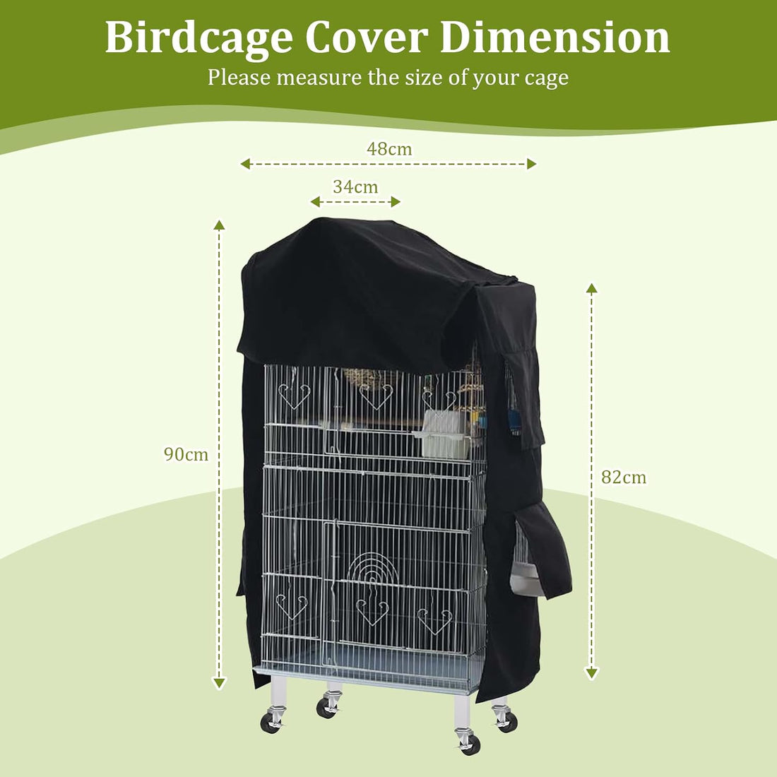 Gralara Bird Cage Cover Birdcage Cover