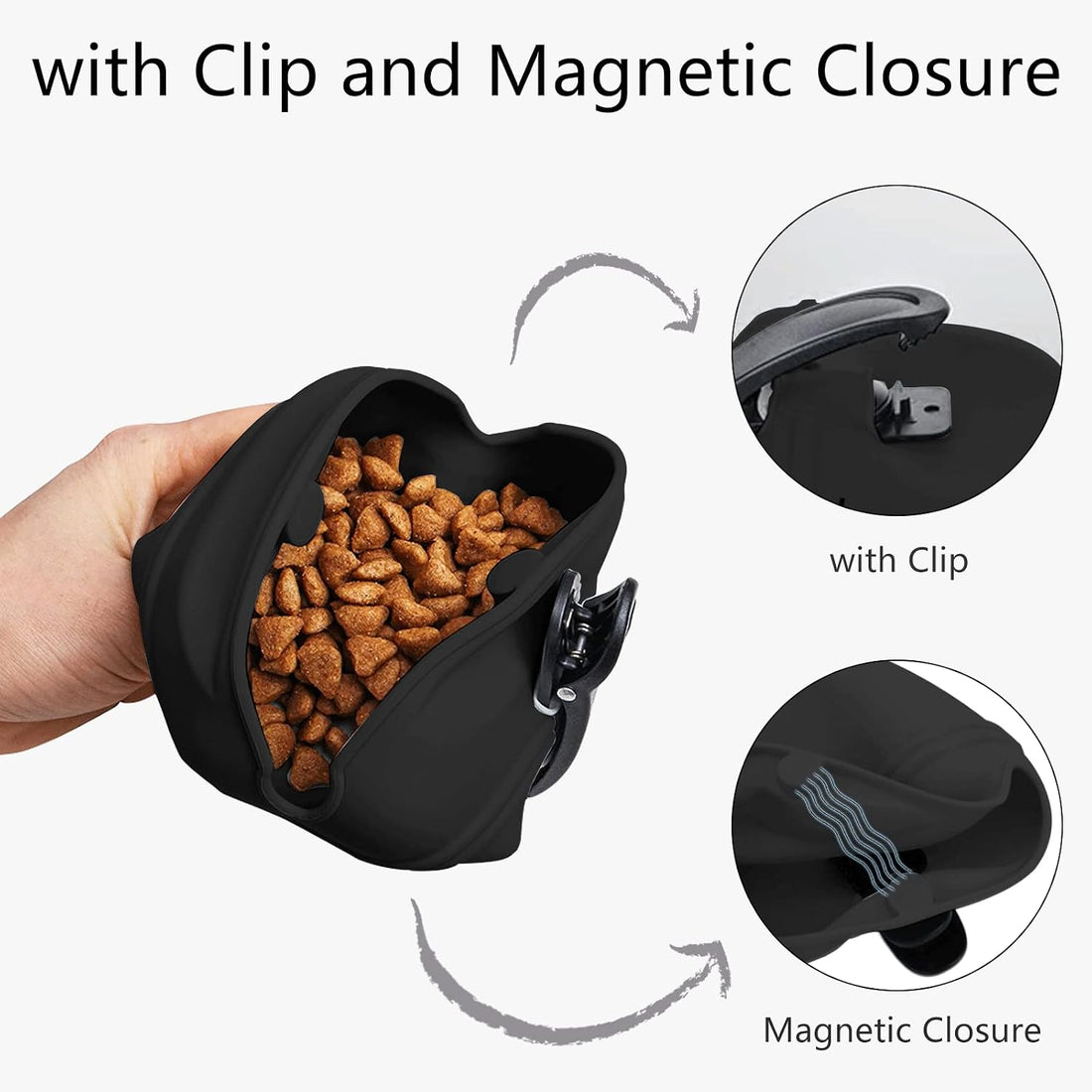 MGKSHADOW Dog Treat Pouch 2 Pack, Dog Treat Training Pouch